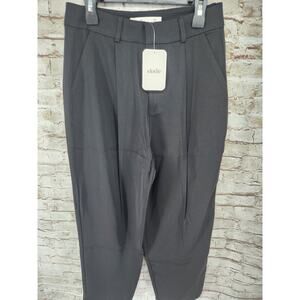 Elodie Dress Pants Size XS NEW Black Straight Leg Pockets